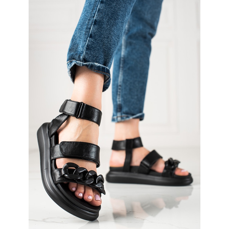 Fashionable LA.FI Sandals black 1