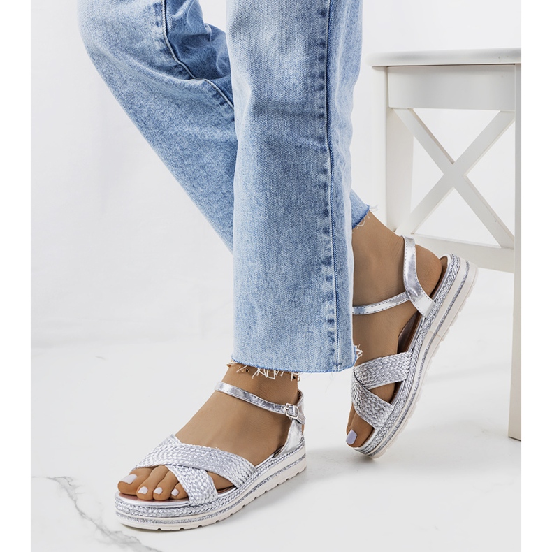 Women's silver Chirnside sandals 1 Women's silver Chirnside sandals 1