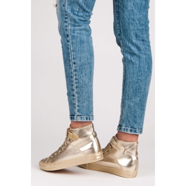 Seastar High lace-up sneakers yellow 2