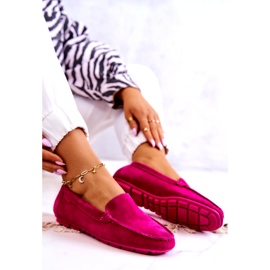 Women's Suede Loafers Big Star JJ274656 Fuchsia pink 5 Women's Suede Loafers Big Star JJ274656 Fuchsia pink 5
