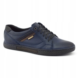 Polbut Men's sports shoes J47, navy blue 3
