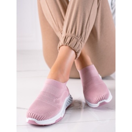 J. Star Fashionable Pink Sneakers 1 J. Star Fashionable Pink Sneakers 1