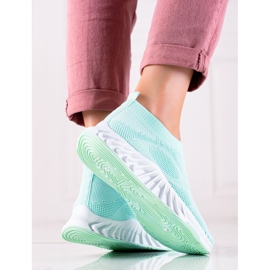 J. Star Fashionable Green Sneakers 2