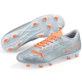 Puma Ultra 4.4 FG / AG M 106700 01 football boots grey silver 1 Puma Ultra 4.4 FG / AG M 106700 01 football boots grey silver 1