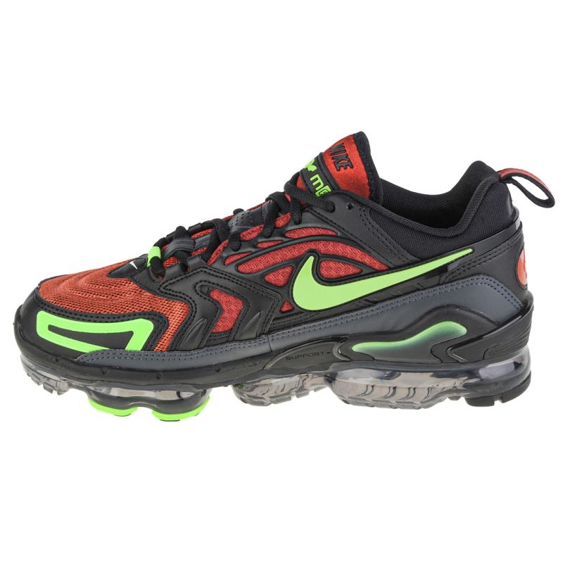 Vapormax black red green best sale