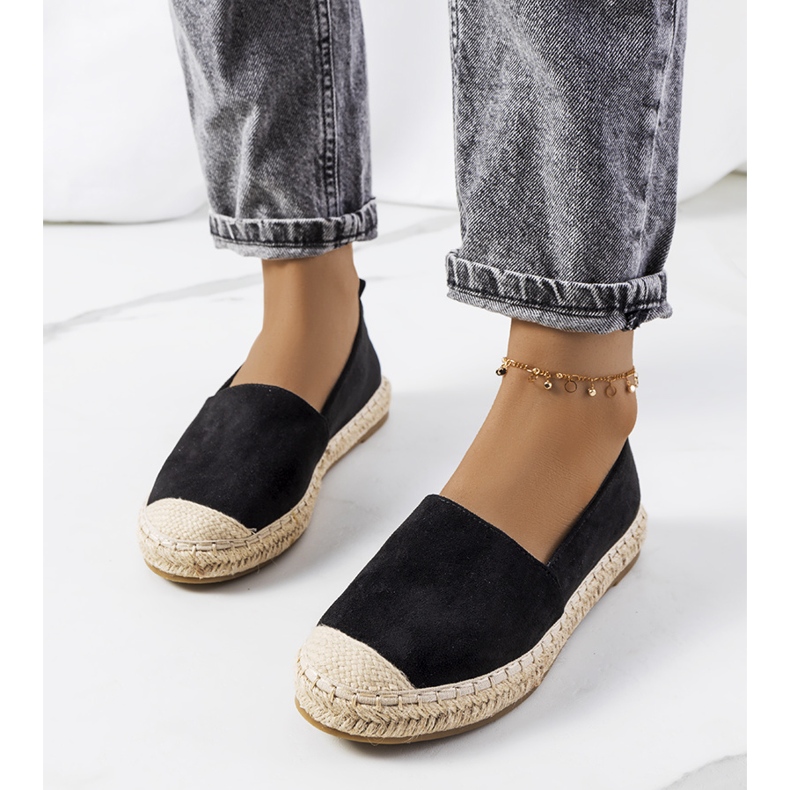 Black Mathea espadrilles for women 1