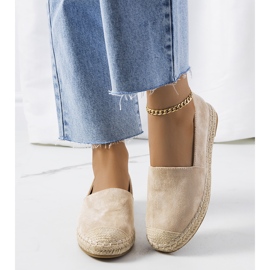 Beige Mathea women's espadrilles 1