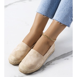 Beige Mathea women's espadrilles 2
