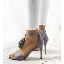 Gray bryant sandals grey 1