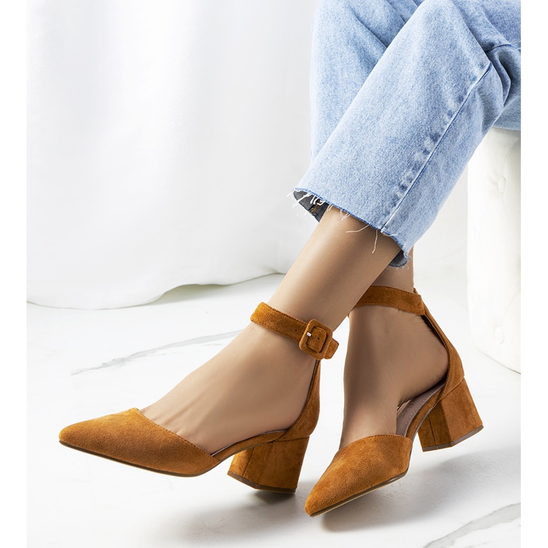 Jill's brown pumps 1