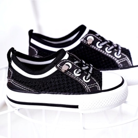 Apawwa Children's Airy Black Kids Club Sneakers 2