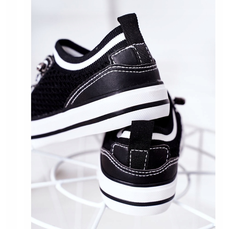 Apawwa Children's Airy Black Kids Club Sneakers 4