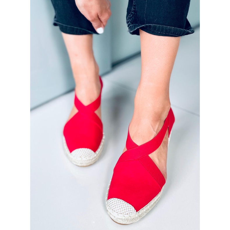 Espadrilles Wedge sandals Dolor Red 1