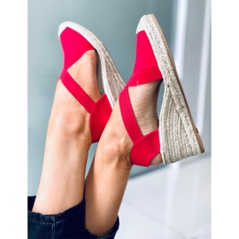 Espadrilles Wedge sandals Dolor Red 2