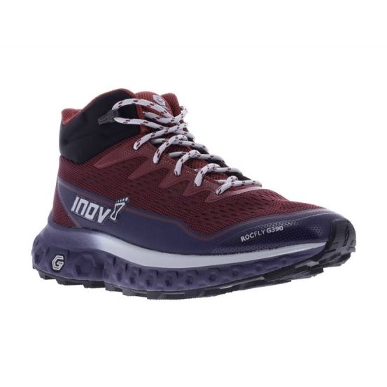 Shoes Inov-8 RocFly G 390 W 000996-BUBK-S-01 red navy blue 1