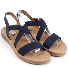Zinnia Blue women's sandals navy blue 2