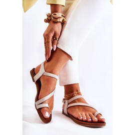 S.Barski Women's Light Sandals With Buckle Golden Manile 2 S.Barski Women's Light Sandals With Buckle Golden Manile 2