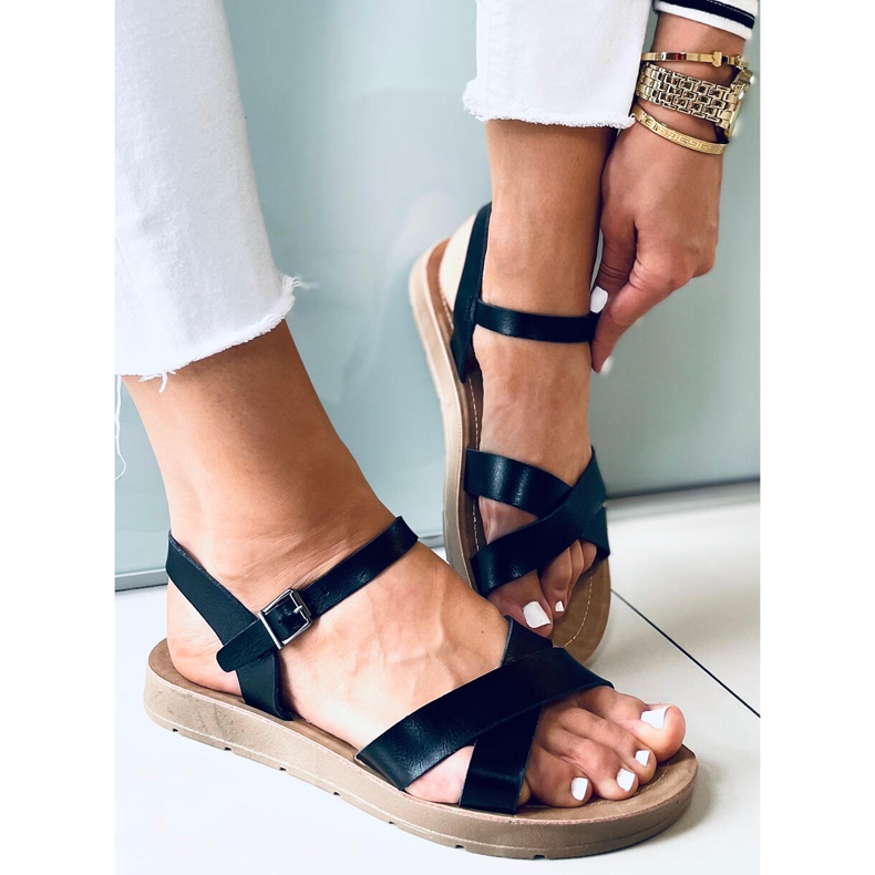 Nevada Black women's sandals 2