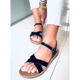 Nevada Black women's sandals 1