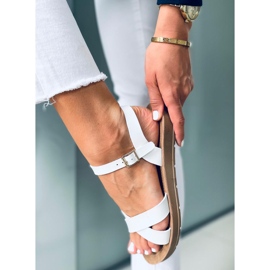 Nevada White women's sandals 2