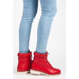 Seastar Fashionable Women's Trappers red 1 Seastar Fashionable Women's Trappers red 1