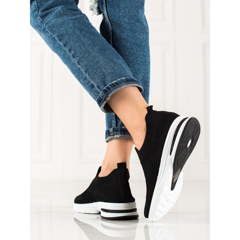 DK Slip-on Sports Shoes black 1 DK Slip-on Sports Shoes black 1