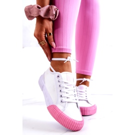 Material Sneakers Big Star JJ274111 White sneakers 1