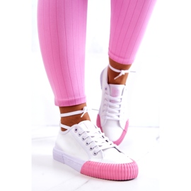 Material Sneakers Big Star JJ274111 White sneakers 2