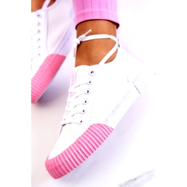 Material Sneakers Big Star JJ274111 White sneakers 5