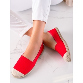 DK Light red espadrilles 1