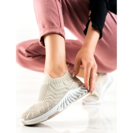 DK Slip-on Sports Shoes beige 1 DK Slip-on Sports Shoes beige 1