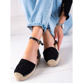 Seastar Braided espadrilles black 1