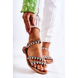 PS1 Comfortable Women's Sandals With Ornaments Black Nell 1 PS1 Comfortable Women's Sandals With Ornaments Black Nell 1