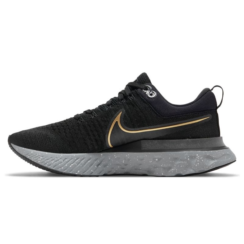 Nike React Infinity Run Flyknit 2 M CT2357-009 running shoe black 1