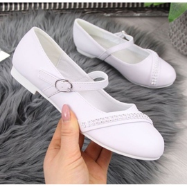 Communion white ballerinas Jr American Club 1