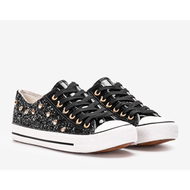 Black Kirst glitter sneakers 1 Black Kirst glitter sneakers 1