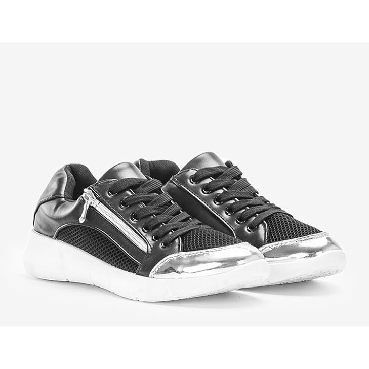 Black women's sneakers from Veera 1