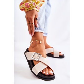 Women's rubber slippers ZAXY JJ285057 White 1