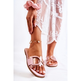 FS1 Women's Fashionable Pink Marsala Slippers 1 FS1 Women's Fashionable Pink Marsala Slippers 1