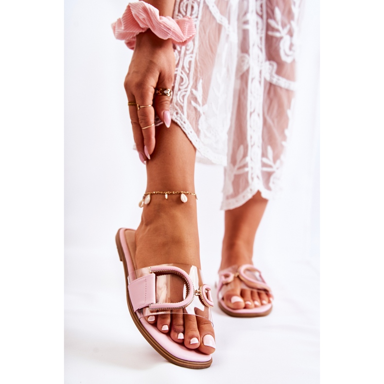 FS1 Women's Fashionable Pink Marsala Slippers 1 FS1 Women's Fashionable Pink Marsala Slippers 1