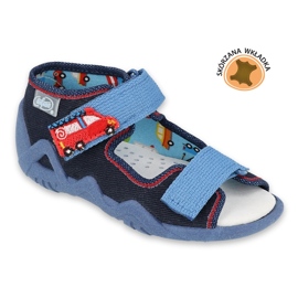 Befado yellow children's shoes 350P014 red navy blue blue 1