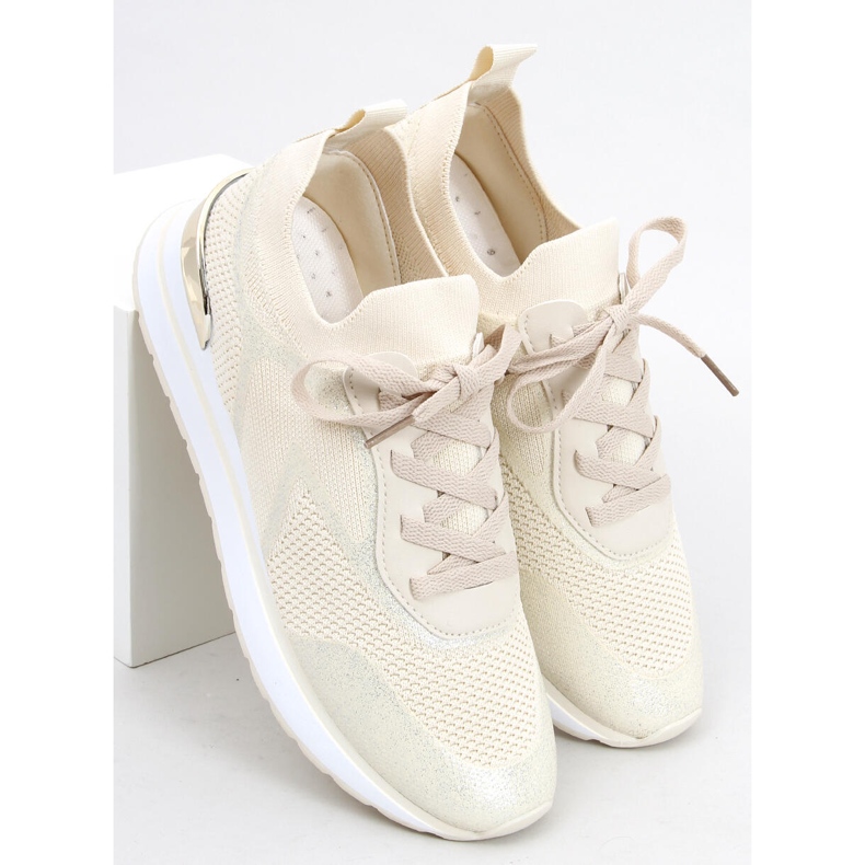 Remy Beige sock sneakers 2