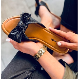 Women's Lirio Black slippers 2