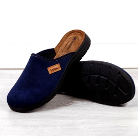 Home slippers Inblu M ARC6A navy blue 1