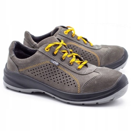ŁUKPOL Techwork 1128PP Men's Work Shoes Gray ['gray'] 2