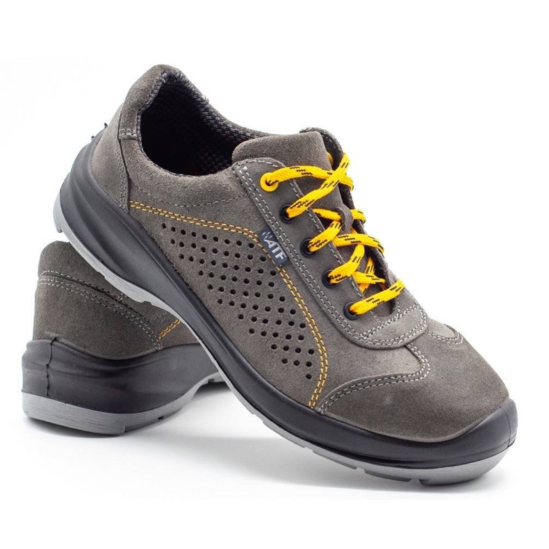 ŁUKPOL Techwork 1128PP Men's Work Shoes Gray ['gray'] 3