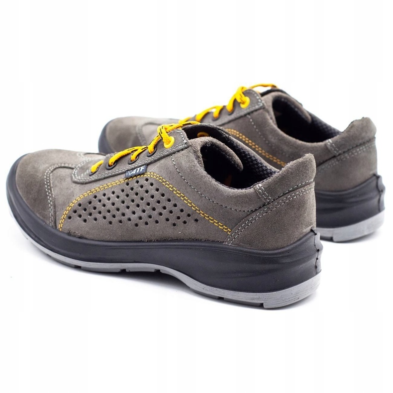 ŁUKPOL Techwork 1128PP Men's Work Shoes Gray ['gray'] 4