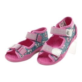 Befado children's shoes 242P107 pink silver multicolored 2