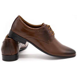 Olivier Men's formal leather shoes 263LU brown 3