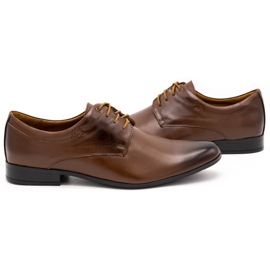 Olivier Men's formal leather shoes 263LU brown 4